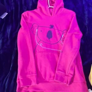 koala bear hotpink sweatshirt